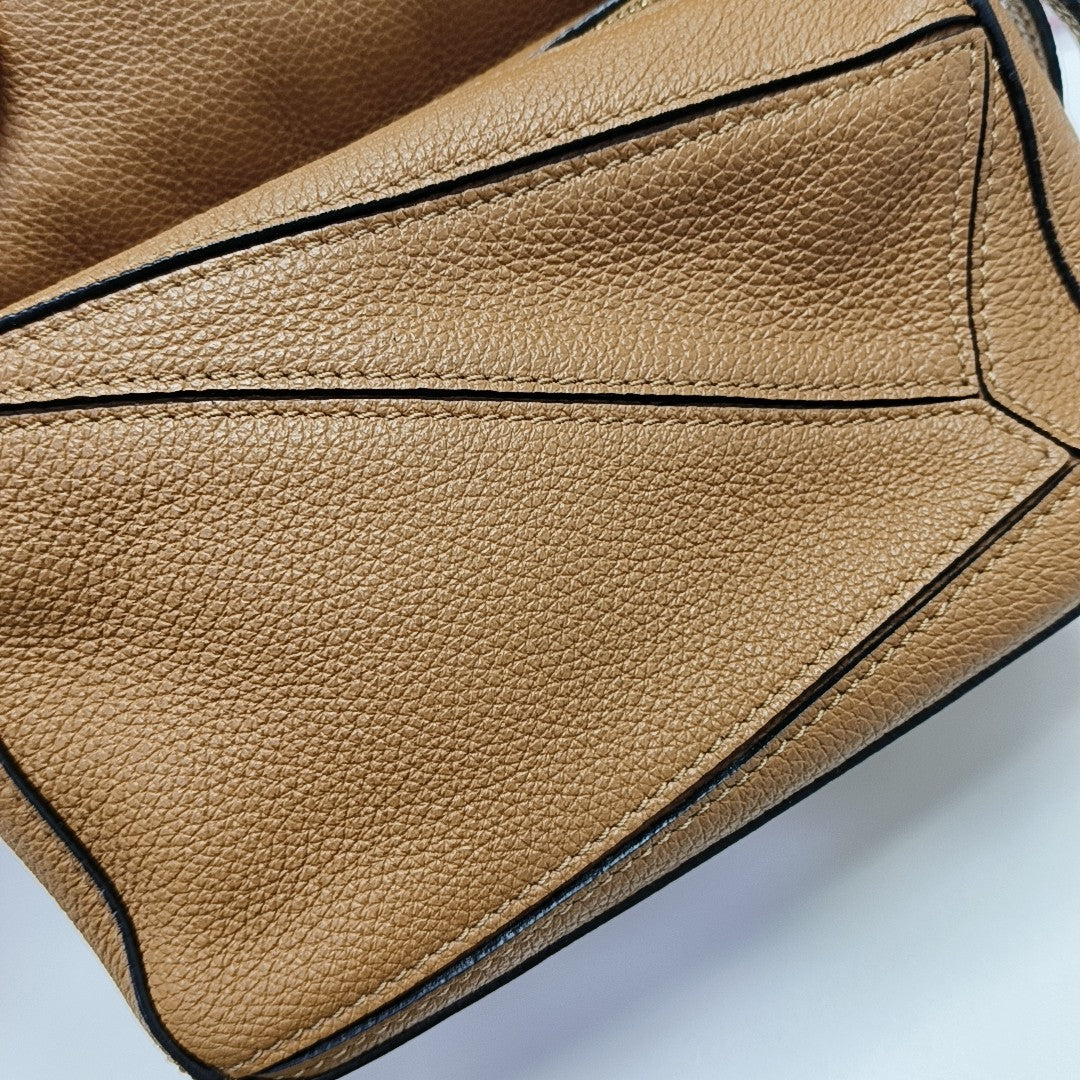 Puzzle Mini Calfskin Brown