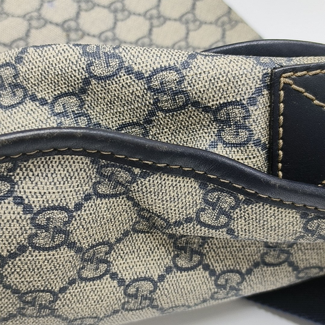 GG Supreme Monogram Coated Canvas Beige
