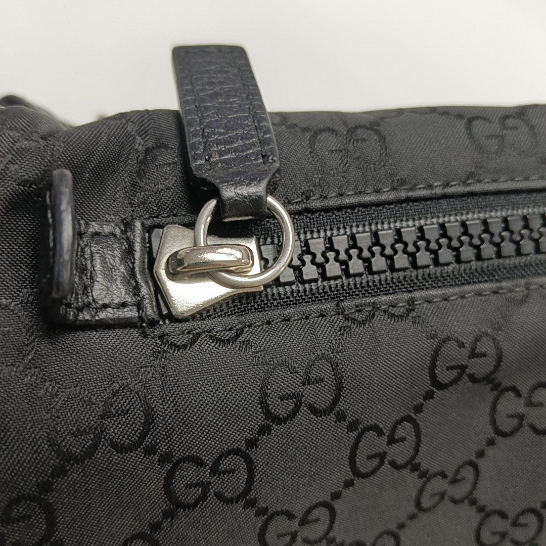 GG Imprime Monogram Canvas Black