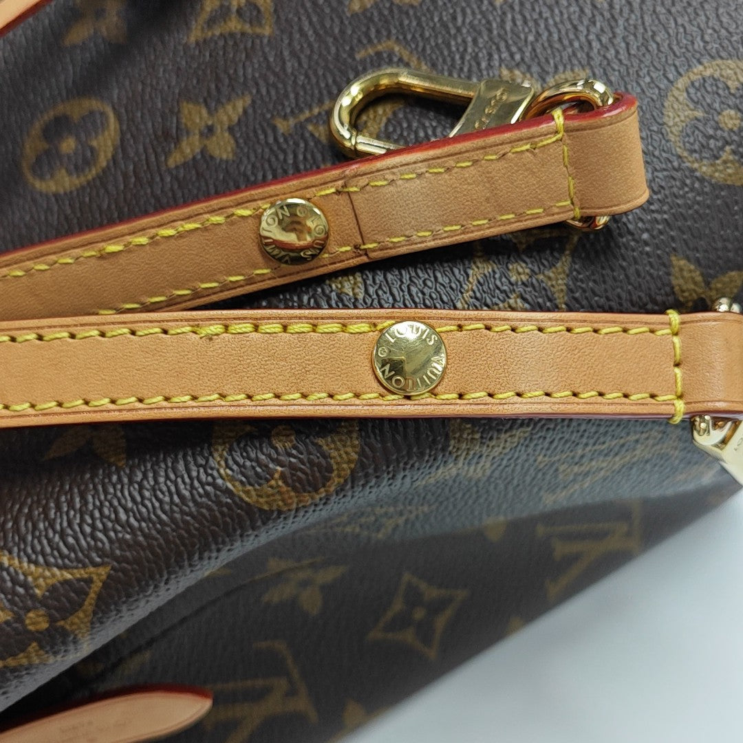 NÉONOÉ BB Monogram Coated Canvas Brown