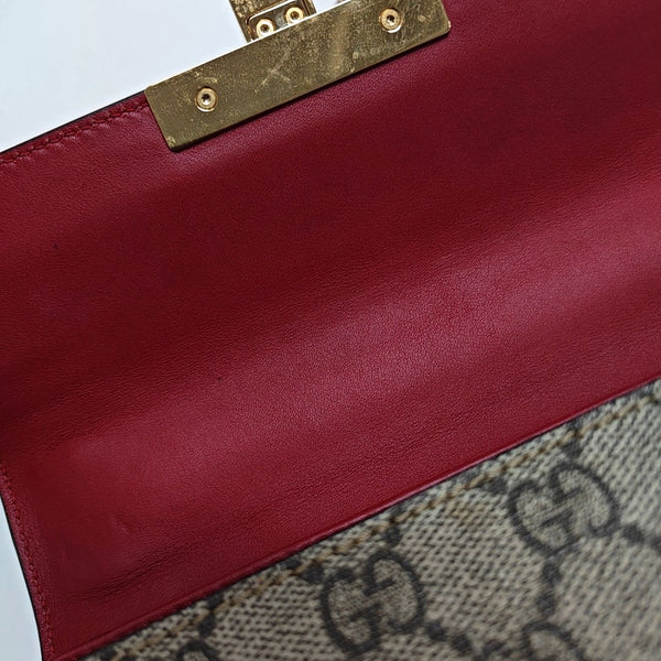 Padlock Small Monogram Coated Canvas Multicolor