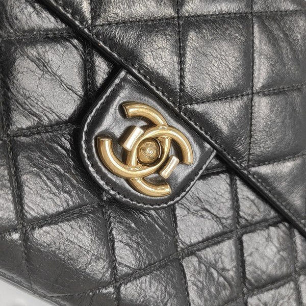 PREFECT EDGE Quilted Calfskin Black