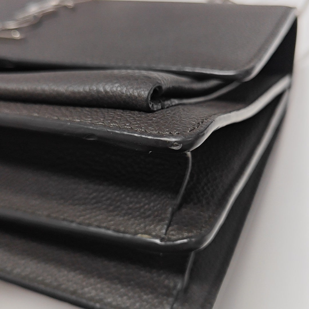 SUNSET Medium Calfskin Gray