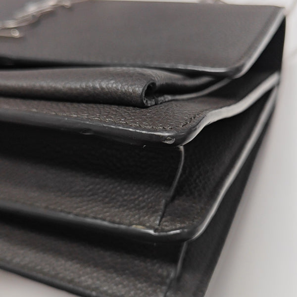 SUNSET Medium Calfskin Gray