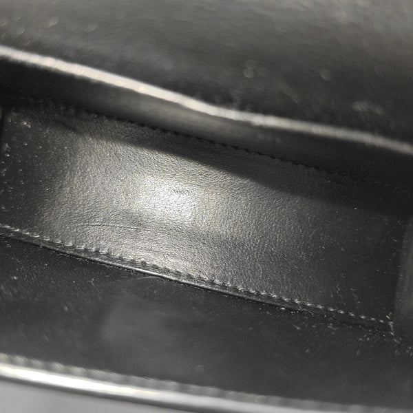 Hourglass Mini Calfskin Black