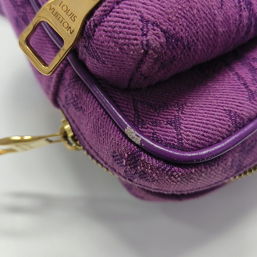 OUTDOOR Monogram Denim Purple