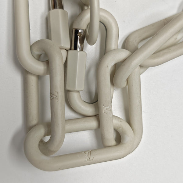 SOFT TRUNK Monogram Calfskin White