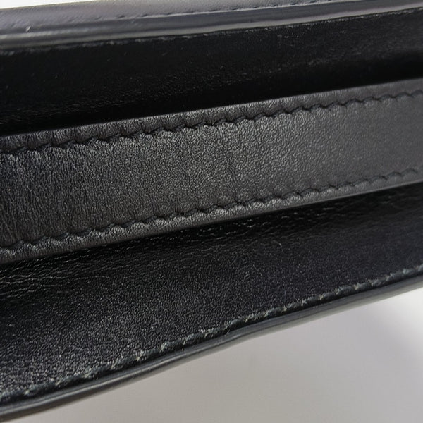 Calfskin Shoulder Bag Black