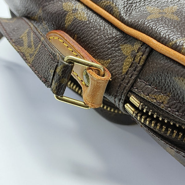 DANUBE Monogram Coated Canvas Brown