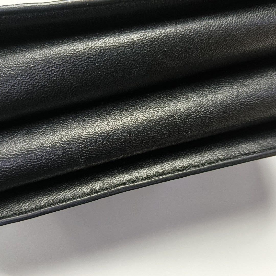 B. Calfskin Black