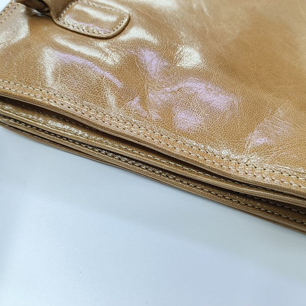 Calfskin Tote Bag Brown