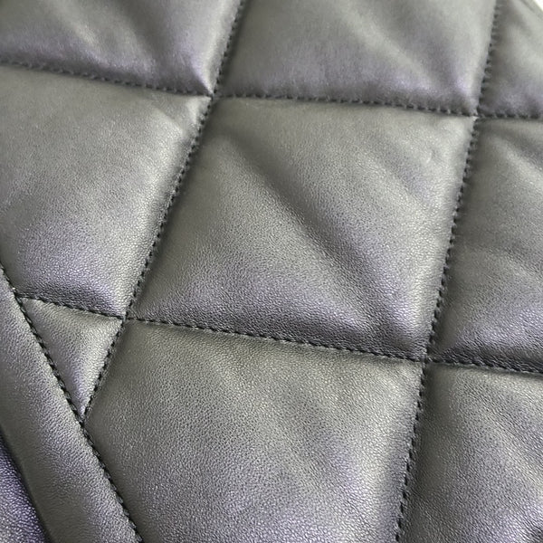Quilted Lambskin Black
