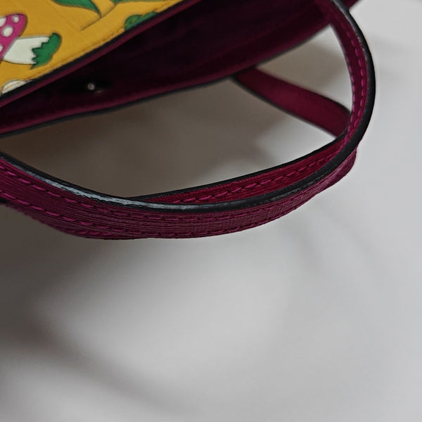 GG Imprime Coated Canvas Yellow