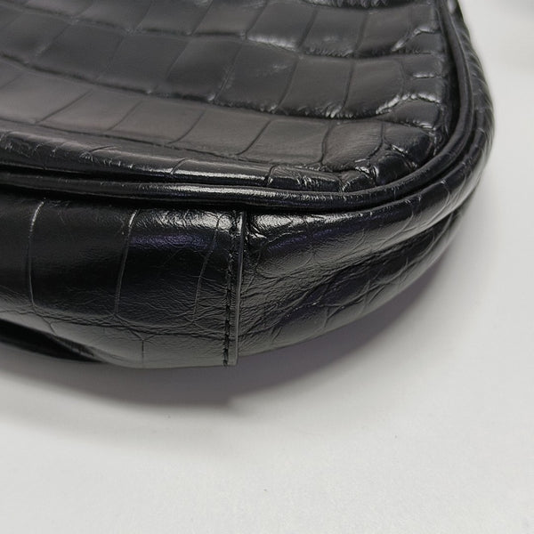 Le Cagole Mini Calfskin Black