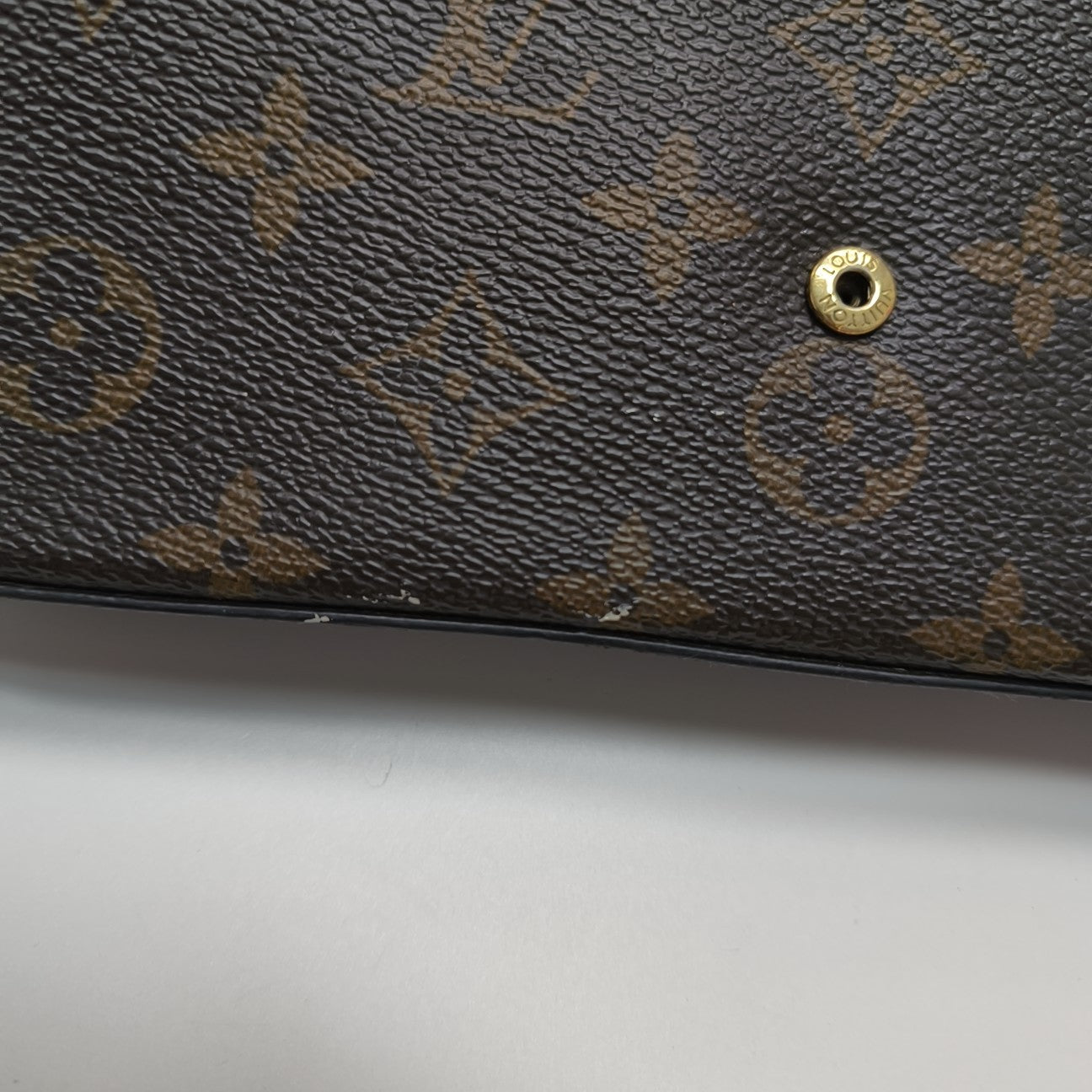 FÉLICIE Monogram Coated Canvas Brown