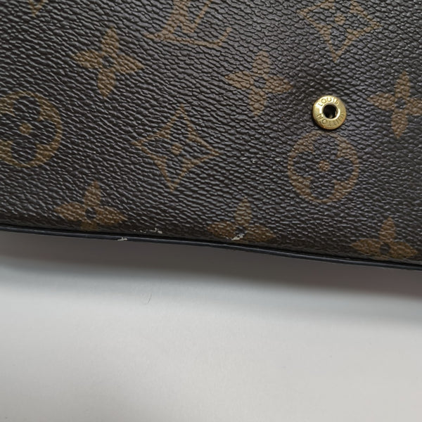 FÉLICIE Monogram Coated Canvas Brown