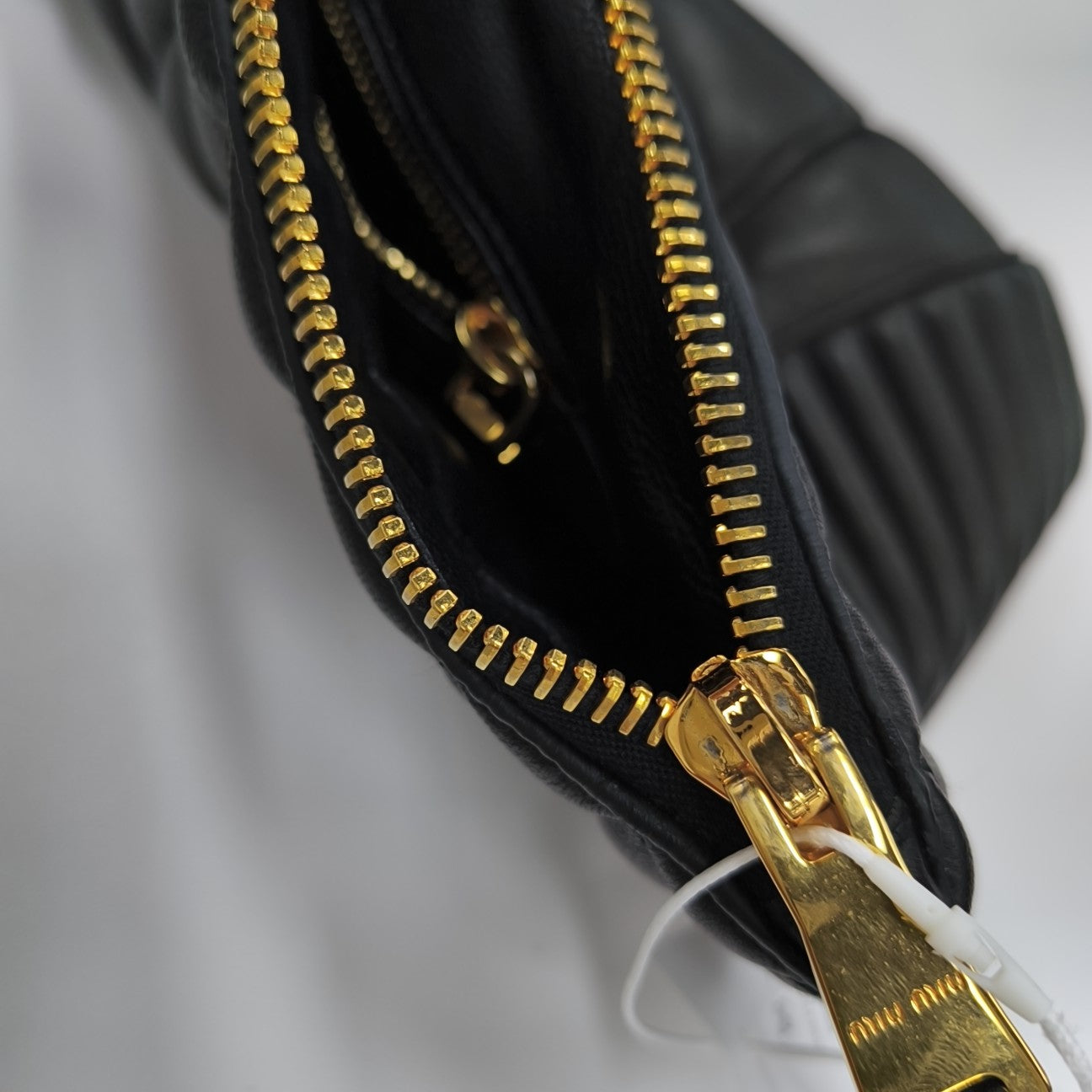 Quilted Lambskin Clutch Black