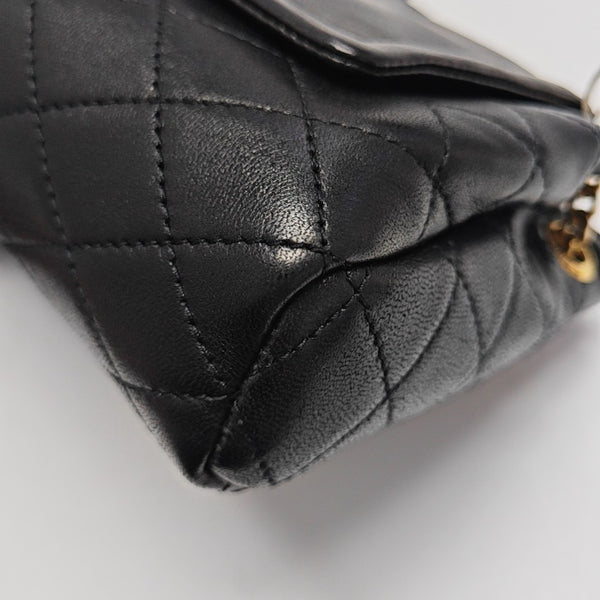 NOLITA Mini Quilted Lambskin Black