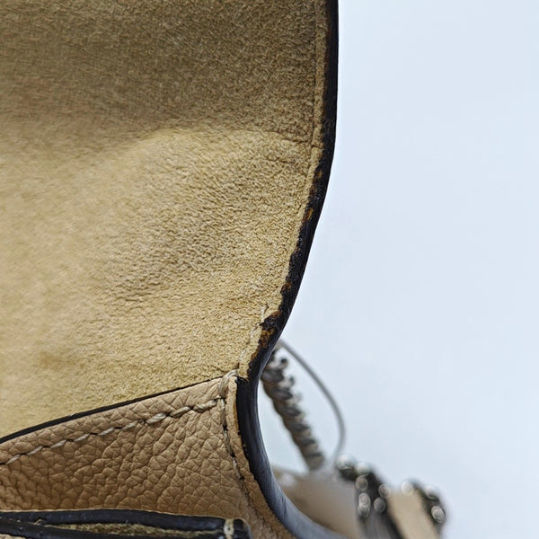 LOCKME BB Calfskin Beige