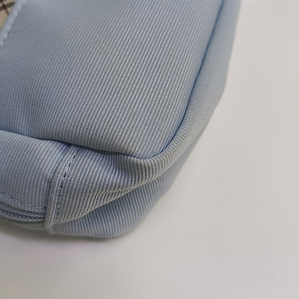 Canvas Clutch Blue