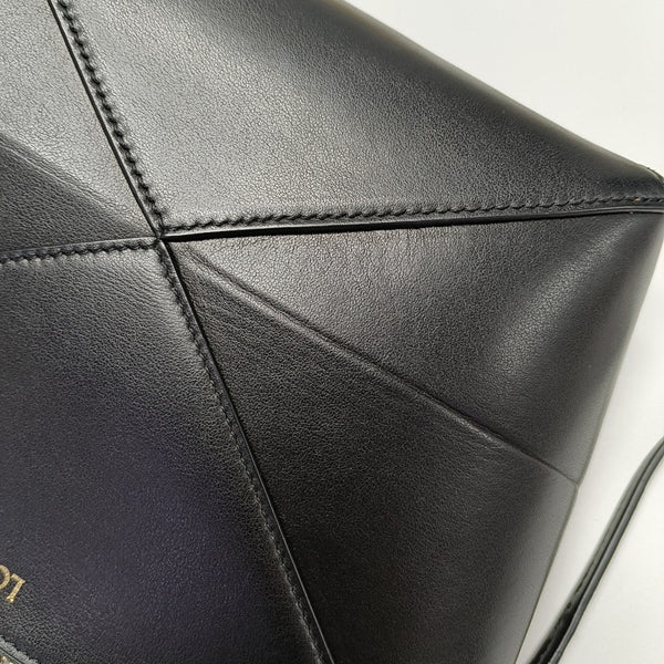 Origami Ala Quilted Lambskin Black