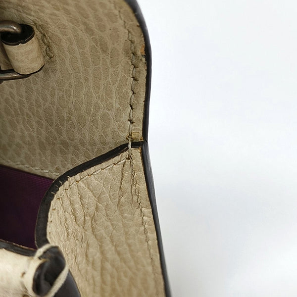 Authenticated pre-owned  Dionysus Super Mini Calfskin Beige - Shoulder Bag at Looply