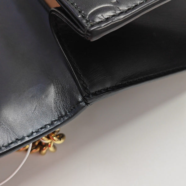 Padlock Small Monogram Calfskin Black
