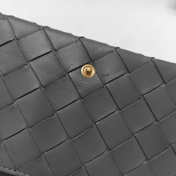 Lambskin Shoulder Bag Blue