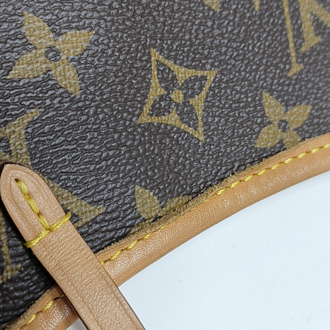 CARRYALL MM Monogram Coated Canvas Brown