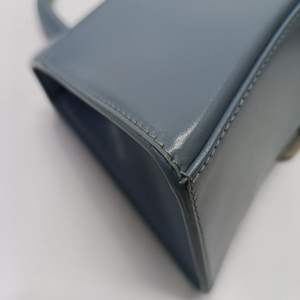 Hourglass S Calfskin Blue