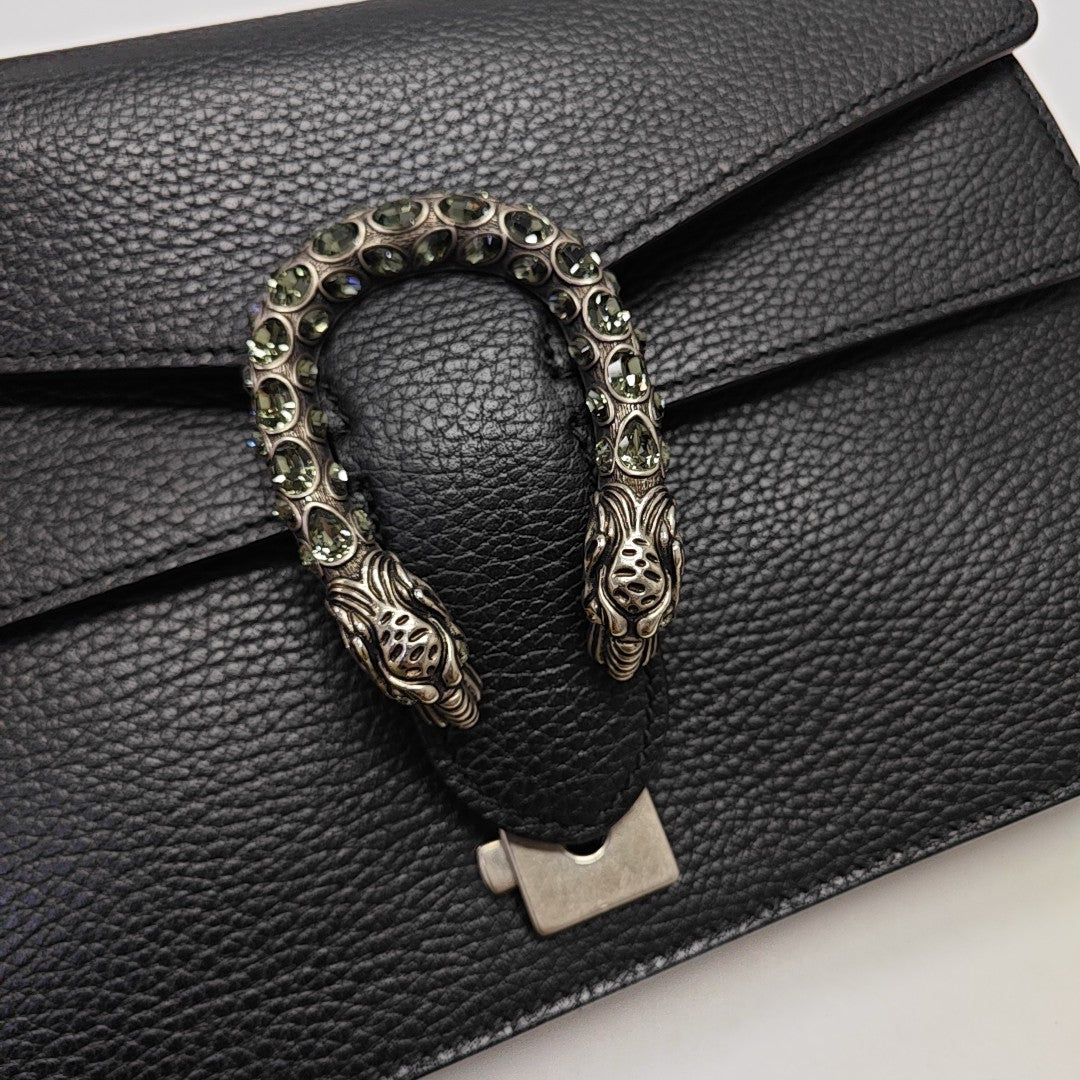 Dionysus Small Calfskin Black