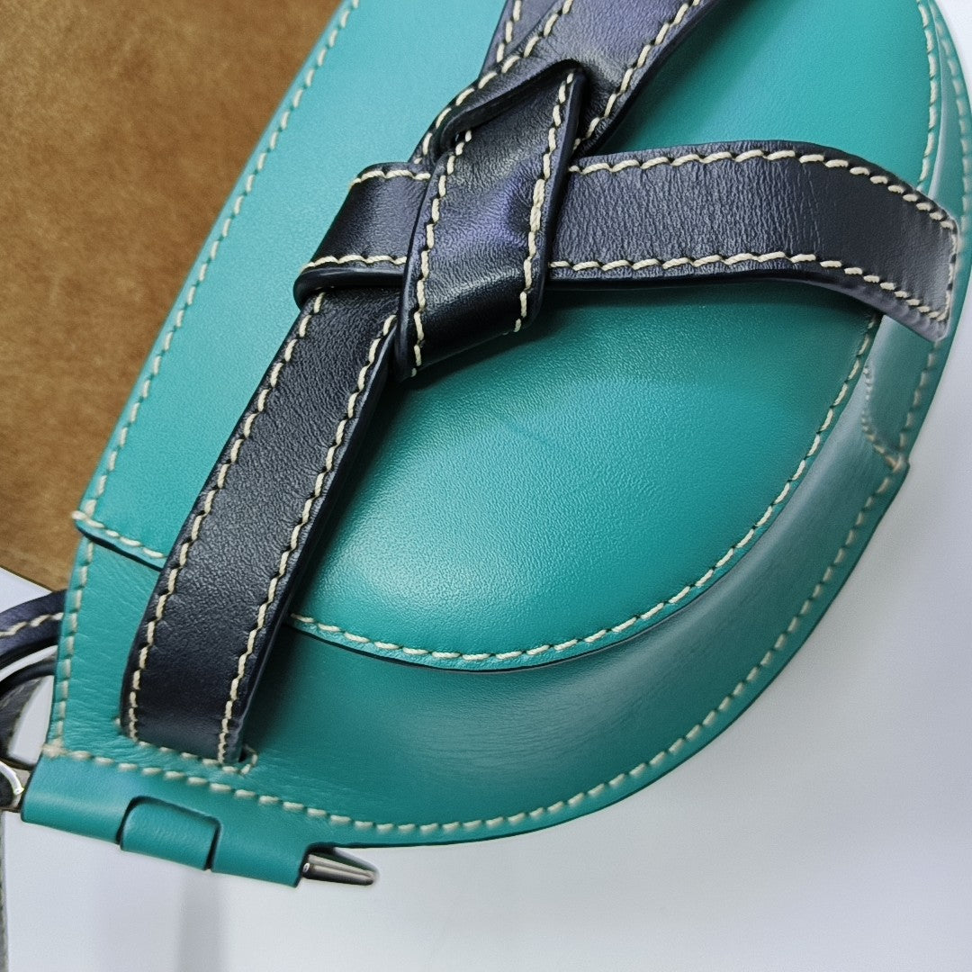 Gate Mini Calfskin Blue