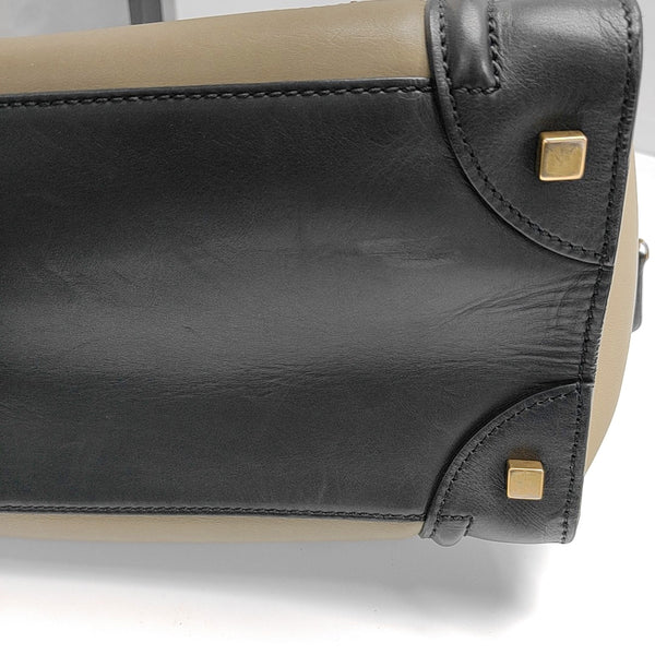 Authenticated pre-owned  LUGGAGE Mini Calfskin Multicolor - Tote Bag at Looply