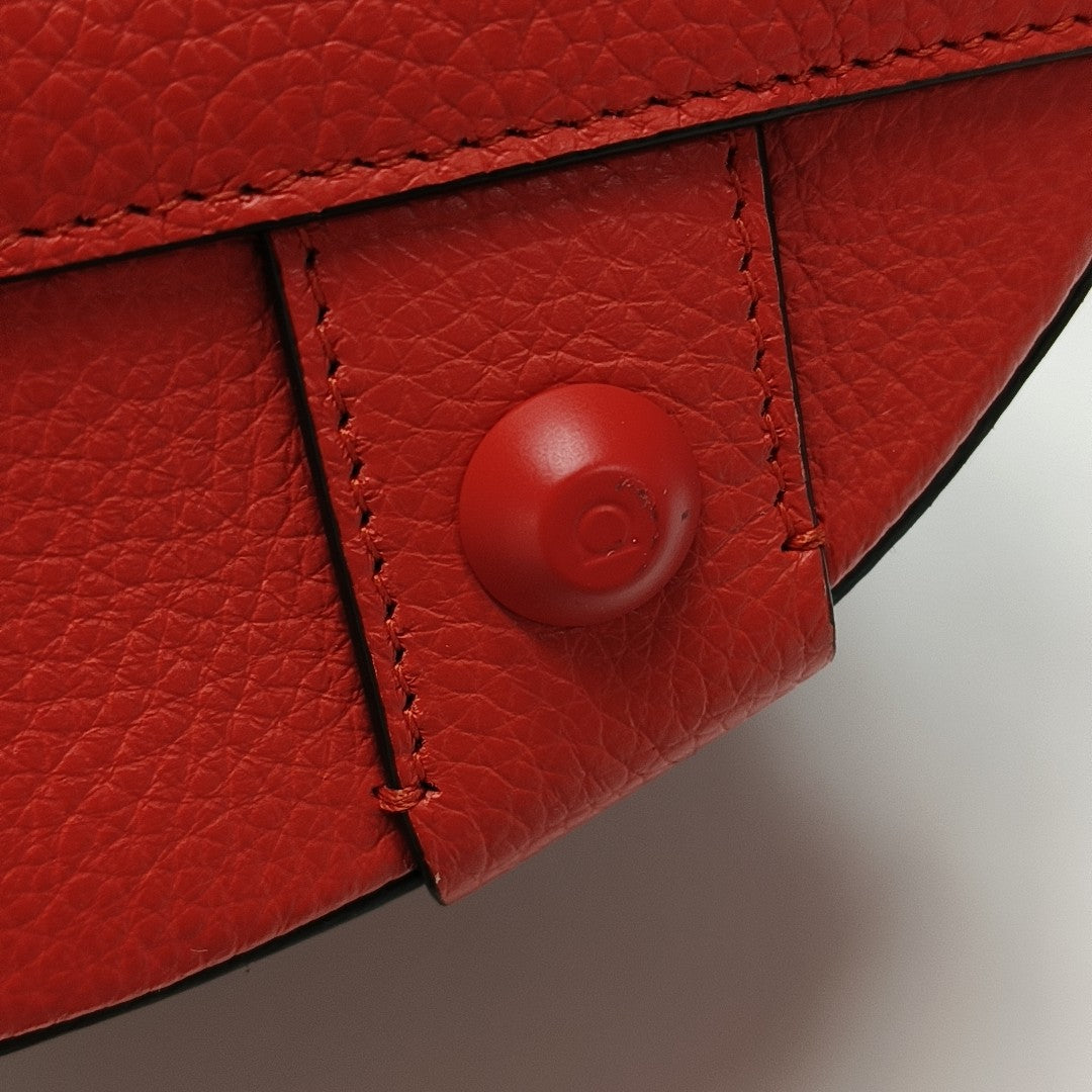 Cage Lambskin Red