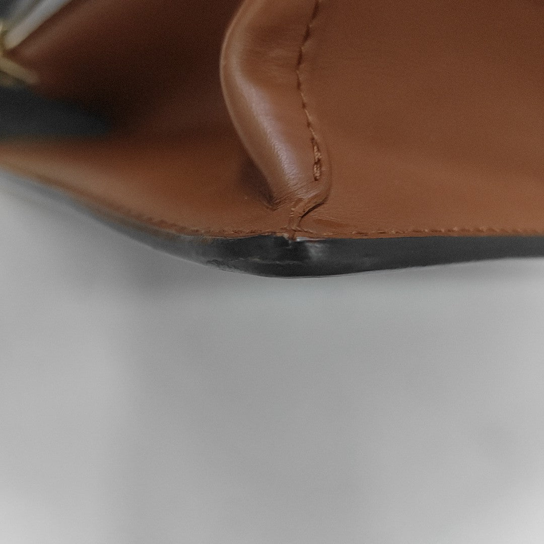 DAUPHINE MM Monogram Coated Canvas Brown