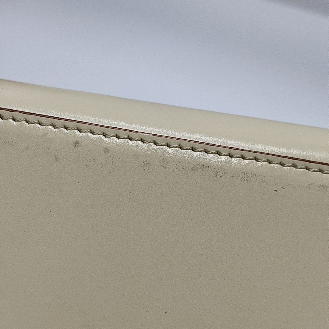 Calfskin Shoulder Bag Beige