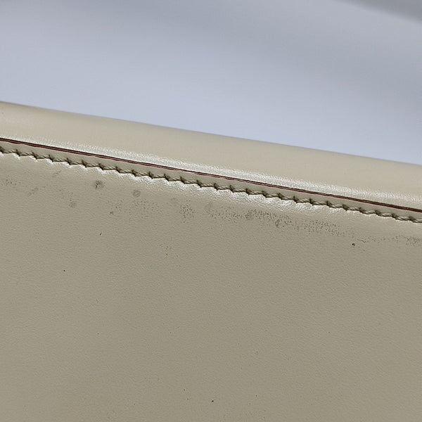 Calfskin Shoulder Bag Beige