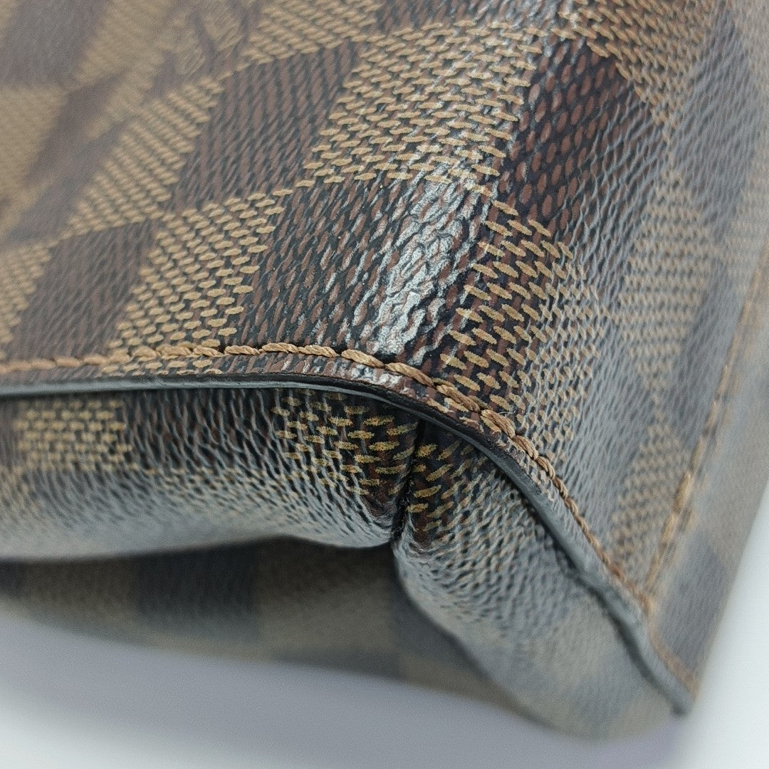 VAVIN PM Damier Ebene Coated Canvas Brown