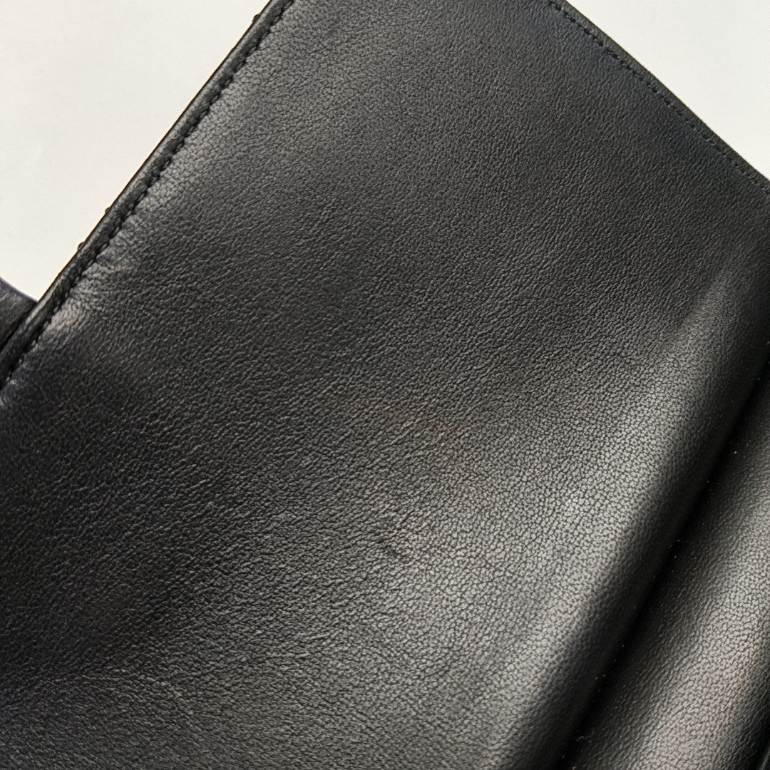 CLASSIC FLAP Small Quilted Calfskin Black