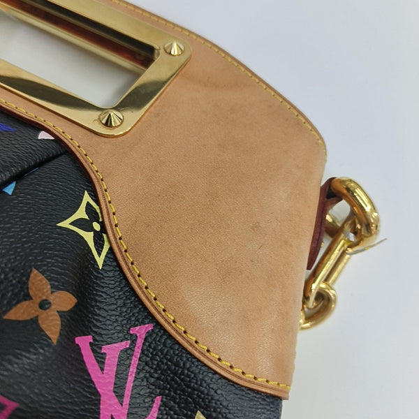 LV × TM JUDY PM Monogram Coated Canvas Black