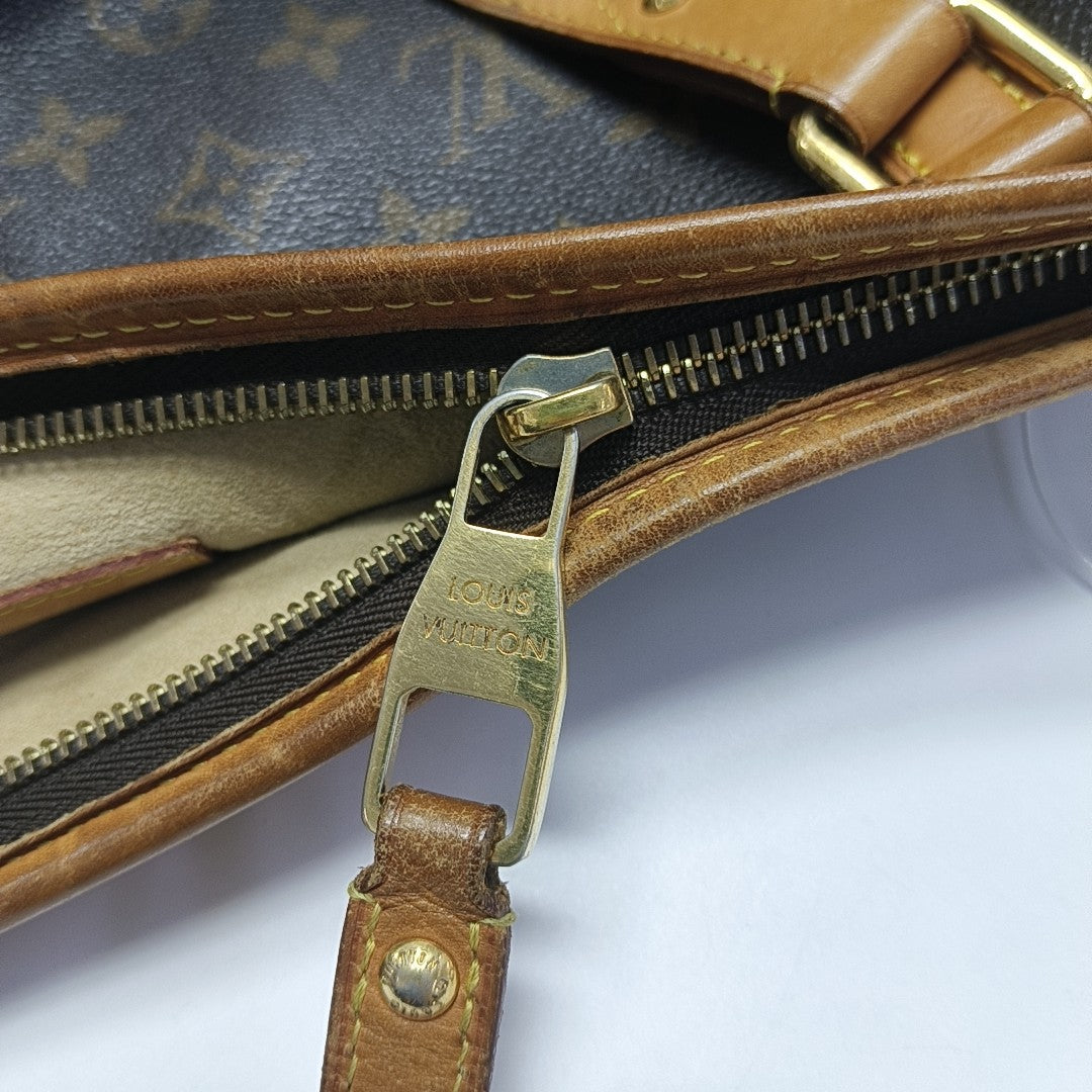 ESTRELA MM Monogram Coated Canvas Brown