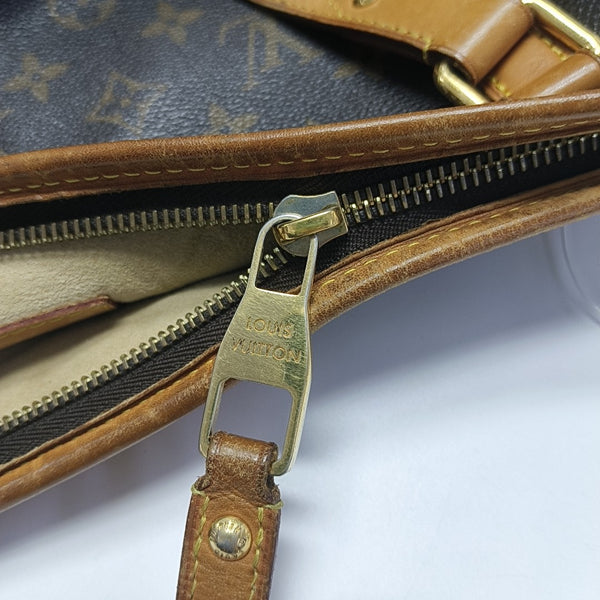 ESTRELA MM Monogram Coated Canvas Brown