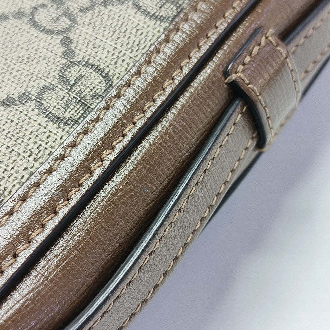 Monogram Coated Canvas Shoulder Bag Mini Multicolor