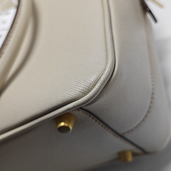 Calfskin Shoulder Bag Beige