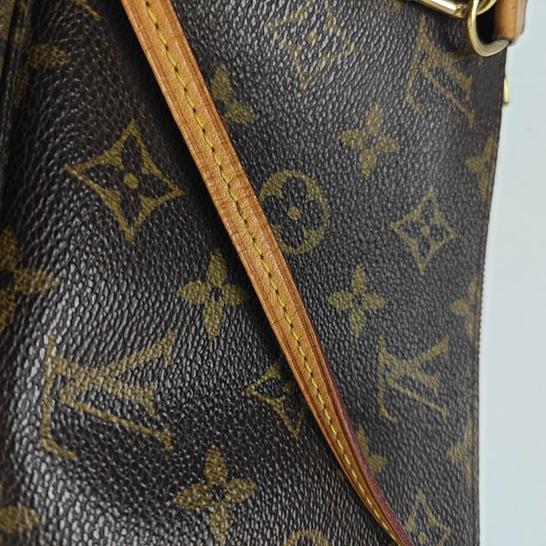 ACCESSOIRES Monogram Coated Canvas Brown