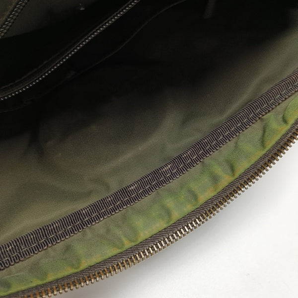 Monogram Coated Canvas Crossbody Bag Beige