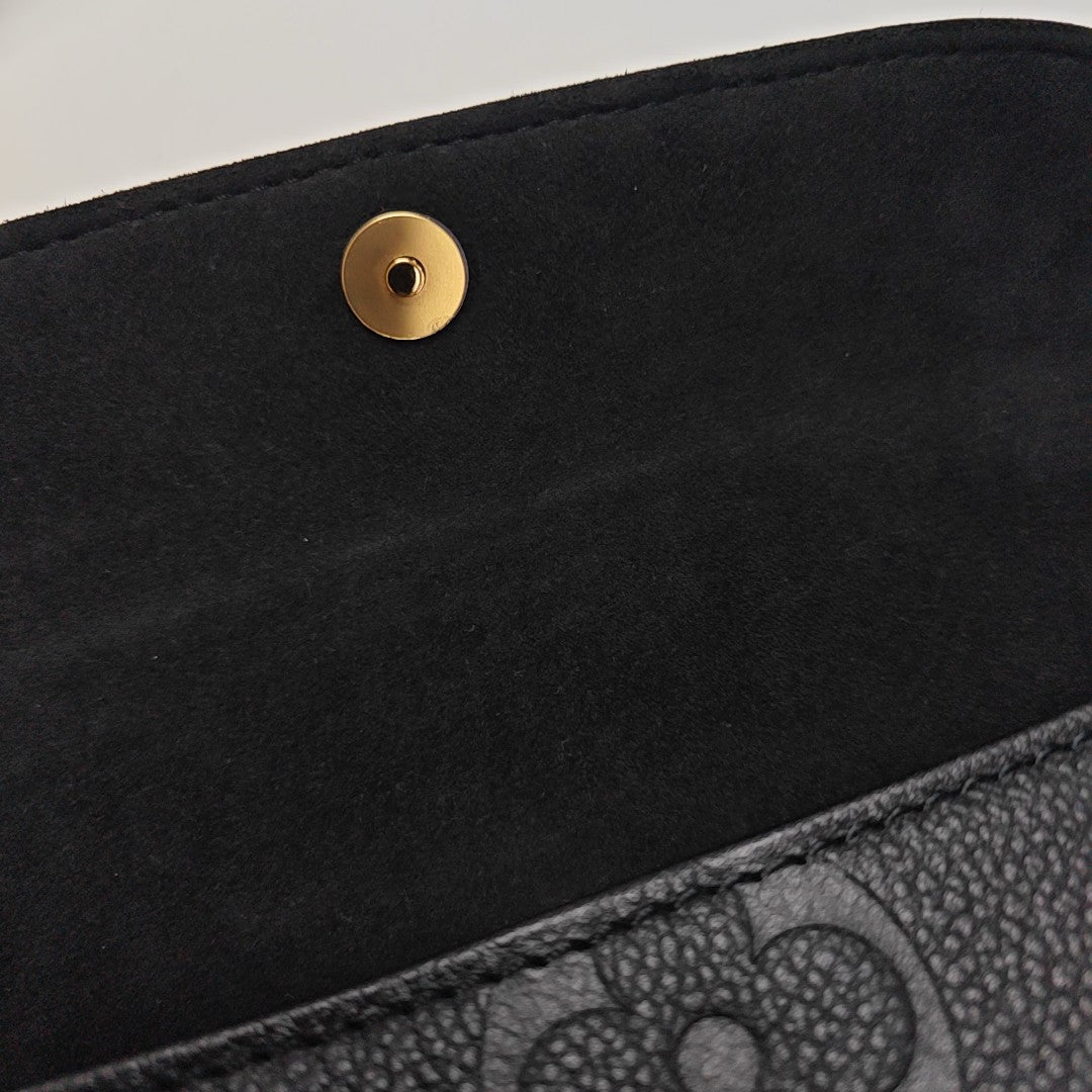 IVY Monogram Calfskin Black