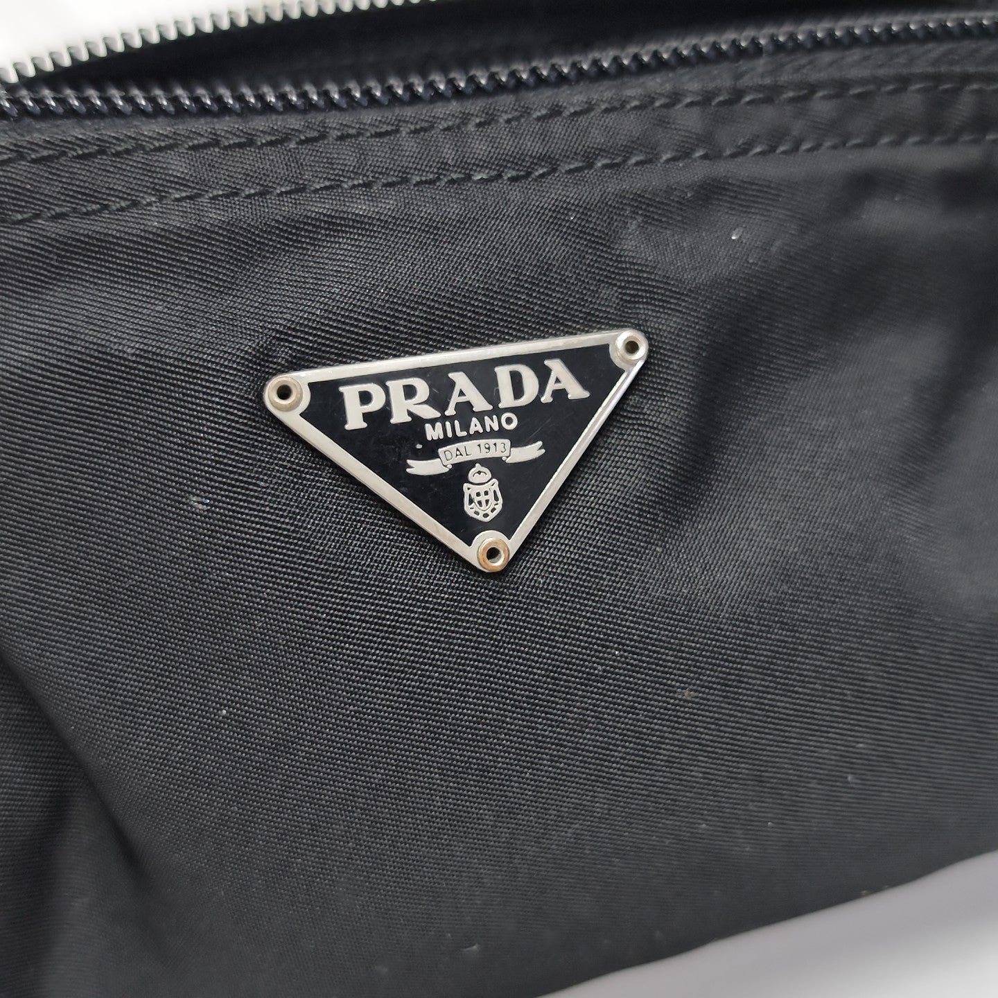 Nylon Clutch Black