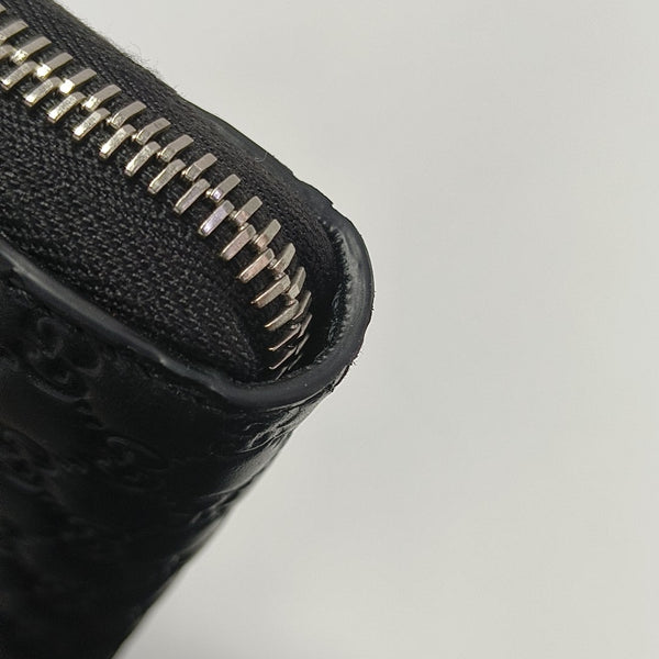 Signature Monogram Calfskin Black Wallet