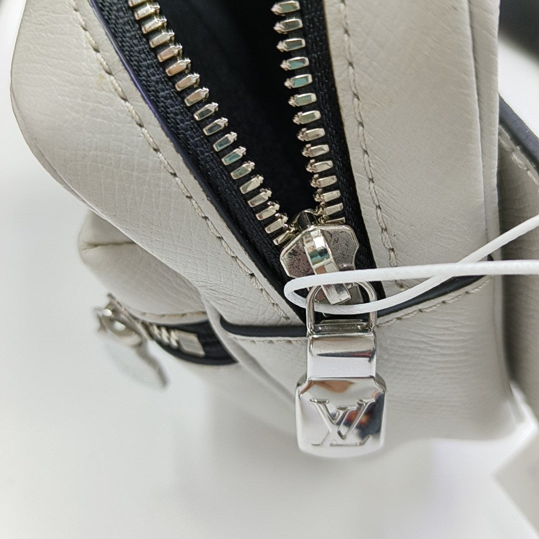 OUTDOOR Monogram Calfskin White